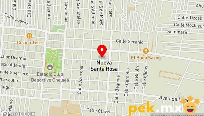 mapa de Trabajos Eléctrico y plomería 