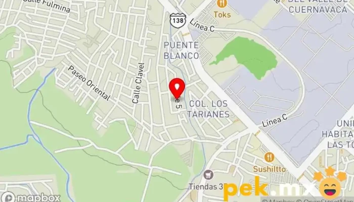 mapa de TRAMOR - Transformadores de Morelos Electricista en Jiutepec