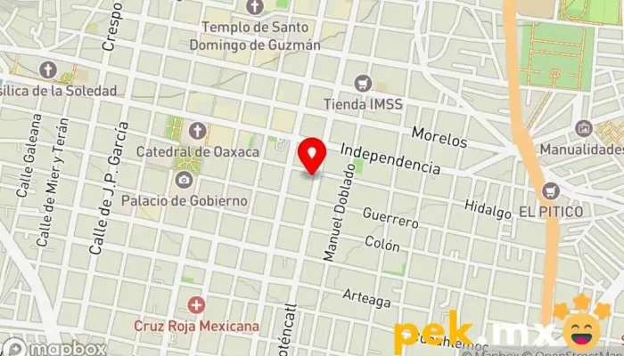 mapa de Tubos y Conexiones Ferretería, Tienda de equipos de baños, Tienda de materiales para la construcción, Tienda de electricidad, Tienda de artículos de fontanería, Tienda de herramientas en Oaxaca de Juárez
