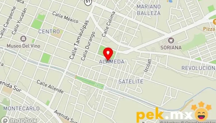 mapa de VR eléctrica Electricista en Dolores Hidalgo Cuna de la Independencia Nacional