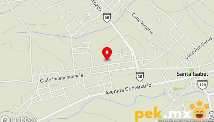 mapa de ZOLAAR  en Santa Isabel